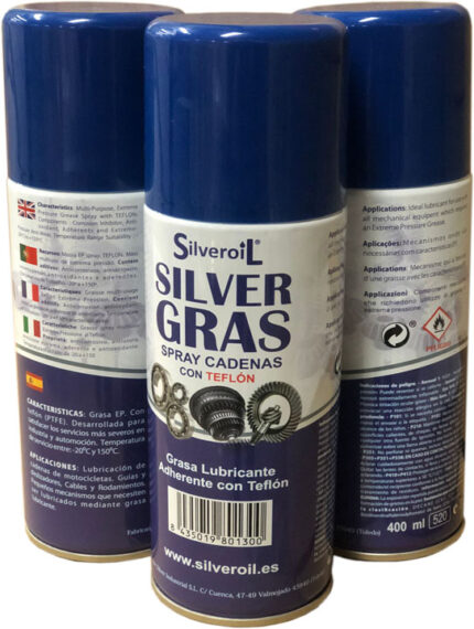 Silver Gras Teflon  G-SPRAY-GRAS